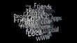 Video: Social Network Cloud against black Social Network Cloud against black