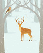 Winter forest