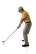 Man Playing Golf