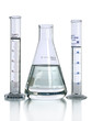 Foto: Laboratory Glassware With Liquids Laboratory Glassware With Liquids