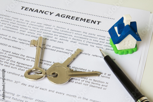Photo: Tenancy agreement Tenancy agreement