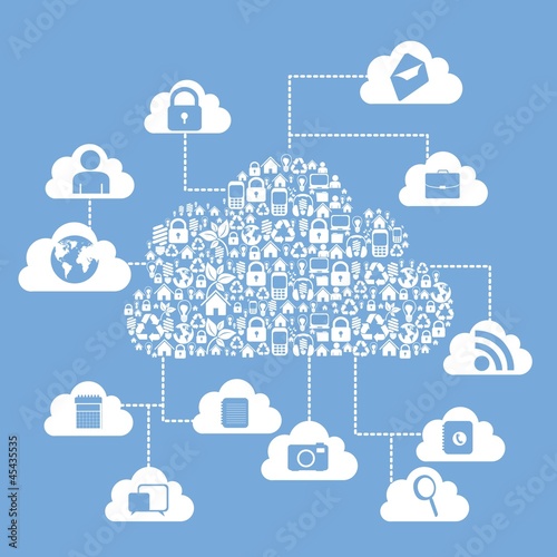 Vector: Social and technological networks Social and technological networks