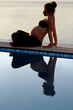 Foto: Woman at sunrise Woman at sunrise