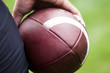 Photo: Close up of an american football Close up of an american football