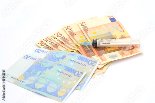 Photo: Euro in Not Euro in Not