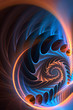 Abstract futuristic background