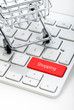 Shopping Cart and keyboard