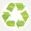 Recycle Symbol with Green 