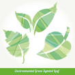 Recycle Symbol with Green 