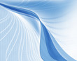 blue abstract composition