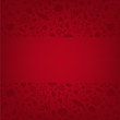 Red Background With Menu