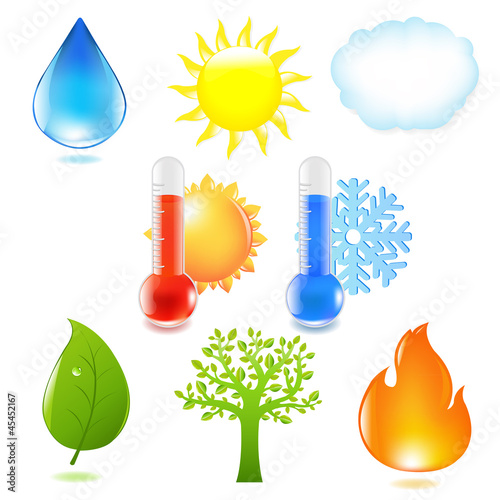 Vector: Nature Eco Set Nature Eco Set