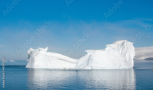 Photo: White iceberg in Antarctica White iceberg in Antarctica