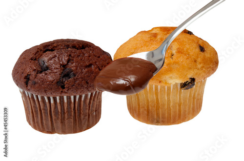 Photo: chocholate muffins chocholate muffins