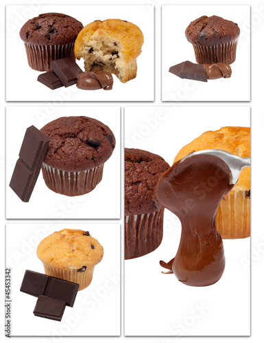 Photo: mix chocholate muffins mix chocholate muffins