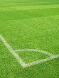 Corner of a soccer field