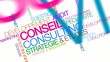 Vidéo : Conseil consulting audit nuage de mots tags animation Conseil consulting audit nuage de mots tags animation