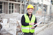 Bauarbeiter auf der Baustelle