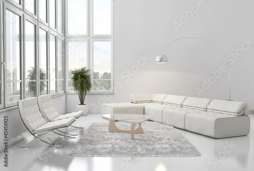 Illustration: Living room Living room