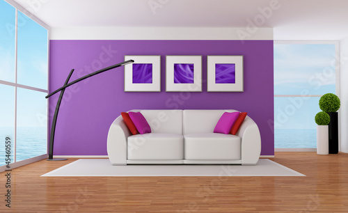 Illustration: Purple lounge Purple lounge