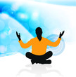 Traditional yoga pose