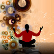 Traditional yoga pose