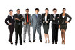 Photo: Portrait of a happy Asian Business team. Portrait of a happy Asian Business team.