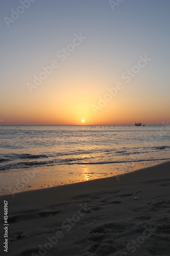 Photo: Fishing boat in the sunrise Fishing boat in the sunrise