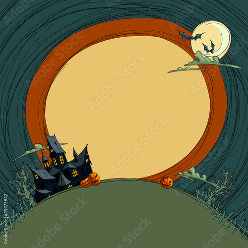 Vector: halloween background halloween background