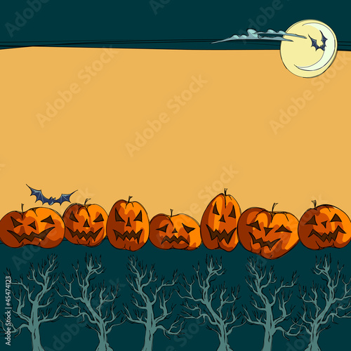 Vector: halloween background halloween background