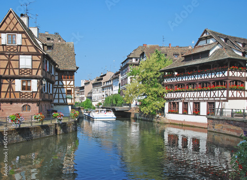 Photo: im bekannten Petite France,der Altstadt von Strassburg im bekannten Petite France,der Altstadt von Strassburg