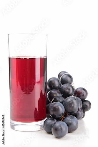 Photo: isolated grape juice isolated grape juice