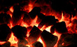 Glowing Coal Fire