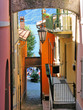 Photo: Narrow street of Varenna town at the lake Como, Italy Narrow street of Varenna town at the lake Como, Italy