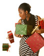 Oops!  falling christmas presents