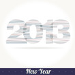 New 2013 year greeting card vector