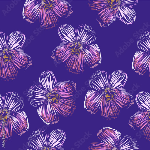 Vector: Seamless flower background vector Seamless flower background vector