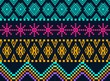 Beautiful background,  knitted ornament