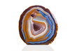 Agate blue and orange