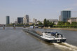 Lastkahn in Frankfurt