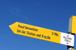 Foto: Wegweiser Wegweiser