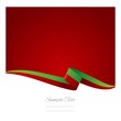 Abstract color background Portuguese flag vector
