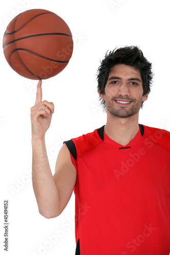 Photo: Basketball player Basketball player
