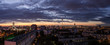 Skyline Berlin bei Sonnenuntergang