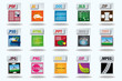 15 différents formats de  fichiers