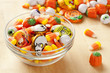 Spooky Orange Halloween Candy