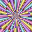 Multicolored Spiral