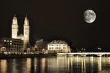 Zurich at night - Fine Art prints