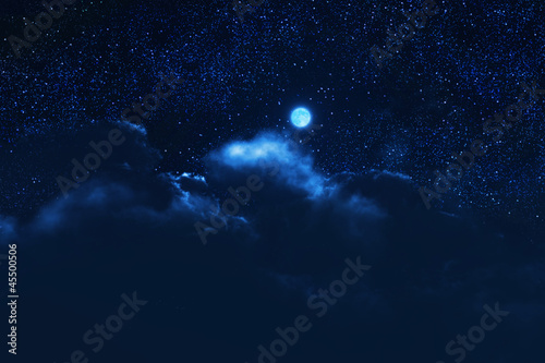 Photo: 夜の月 夜の月