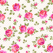 Vektor: bright seamless rose background bright seamless rose background
